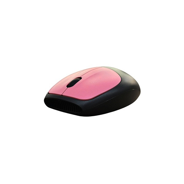 Retro set bežična tastatura i miš MOFII 666 crno roza