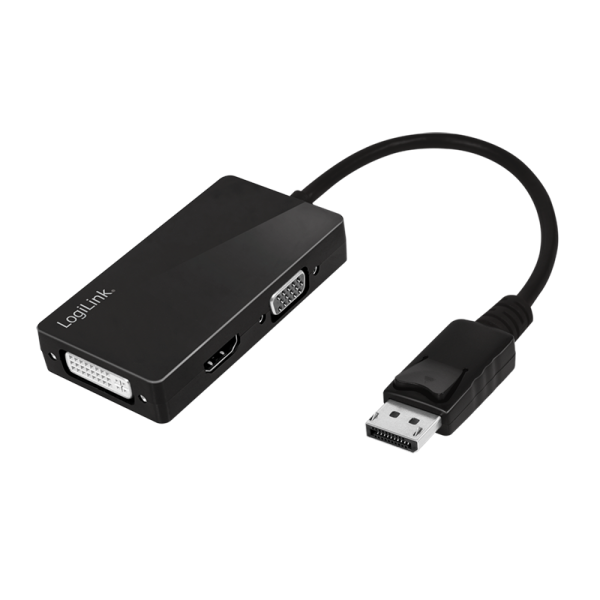 Adapter DisplayPort na HDMI, DVI i VGA LOGILINK CV0109