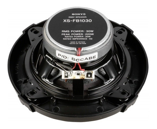 Auto zvučnici 10cm 220W SONY XSFB1030
