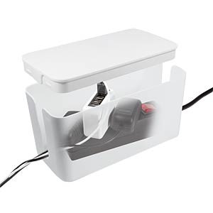 Zaštitna plastična kutija za produžne kablove LOGILINK bijela