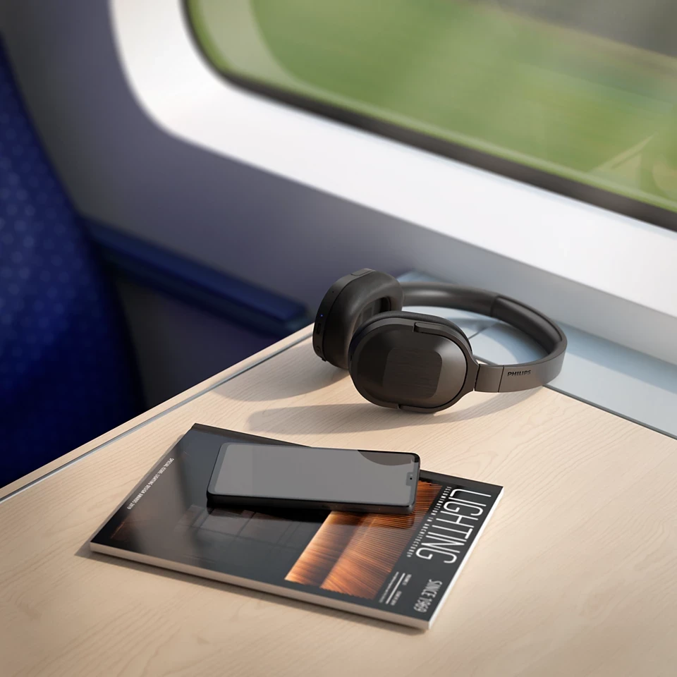 Bežične bluetooth slušalice sa mikrofonom PHILIPS crne