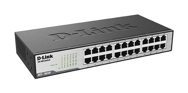 Switch 24 portni D-LINK DES-1024D/E
