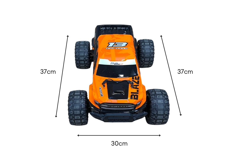 Munjevito brzi autić sa daljinskim upravljačem i 4x4 pogonom BlazeS