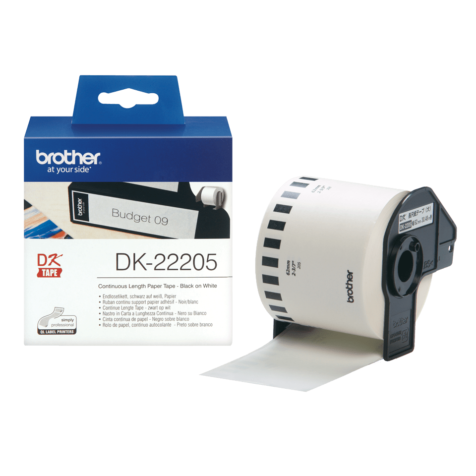 Traka za printer za naljepnice  BROTHER DK-22205 62mm