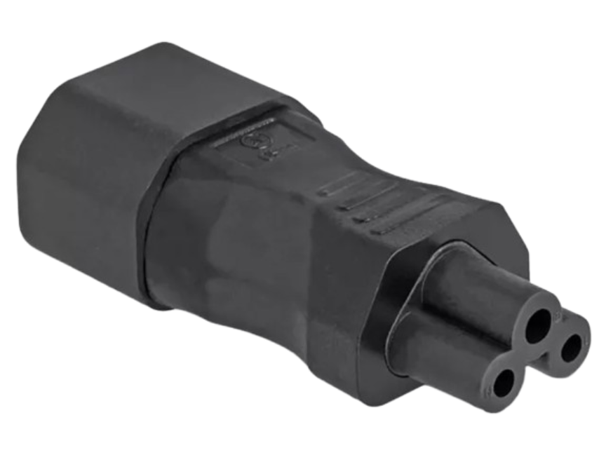 Napojni konektor IEC C14 - IEC C5 2.5A 250V DELOCK