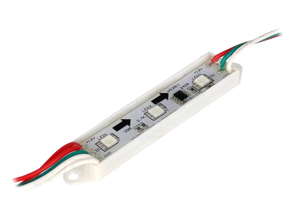 RGB LED modul 75x15mm 12V