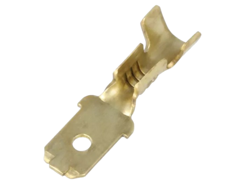 Ravna kablovska stopica neizolivana 4.8mm 2673.05.00.9