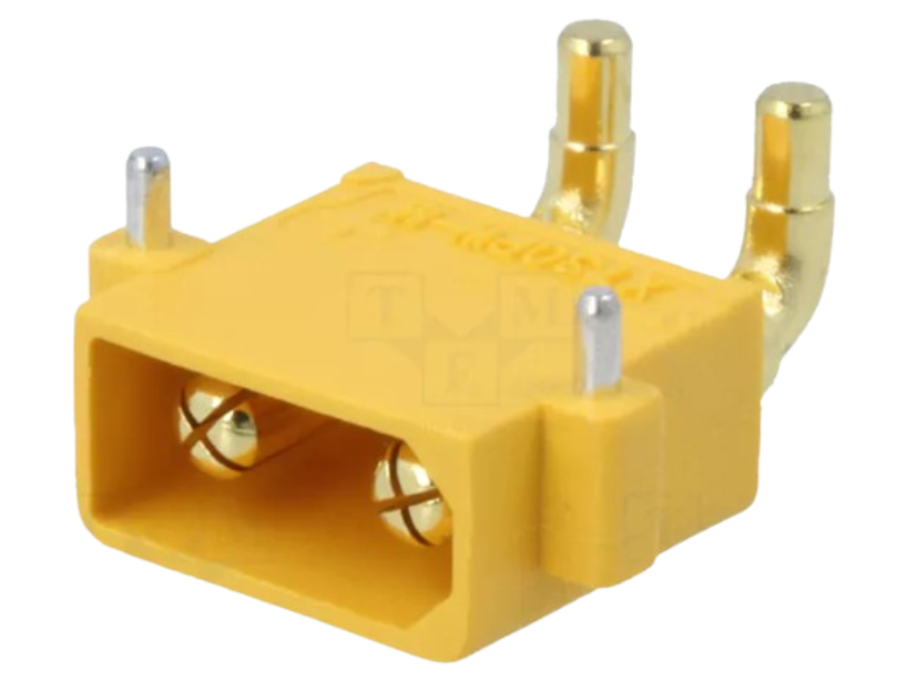 Napojni DC konektor 2PIN 15A 500V PCB XT30
