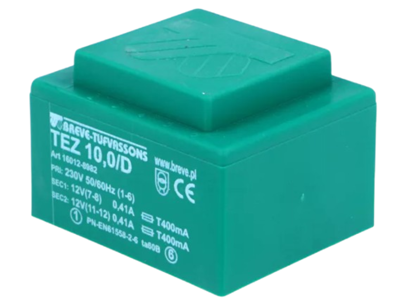 Transformator TEZ10/D/12-12V