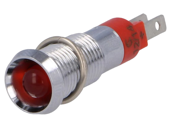 Signalna LED dioda crvena 14V 8.2mm 12V
