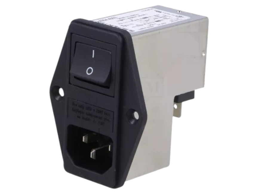 Ugradbeni C14 konektor sa prekidačem SCHURTER 0.25kV 250V AC