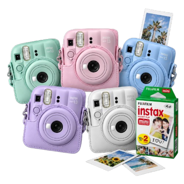 Fotoaparat Polaroid FUJIFILM INSTAX Mini 13  + film + futrola TRAVEL PACK - slika 3