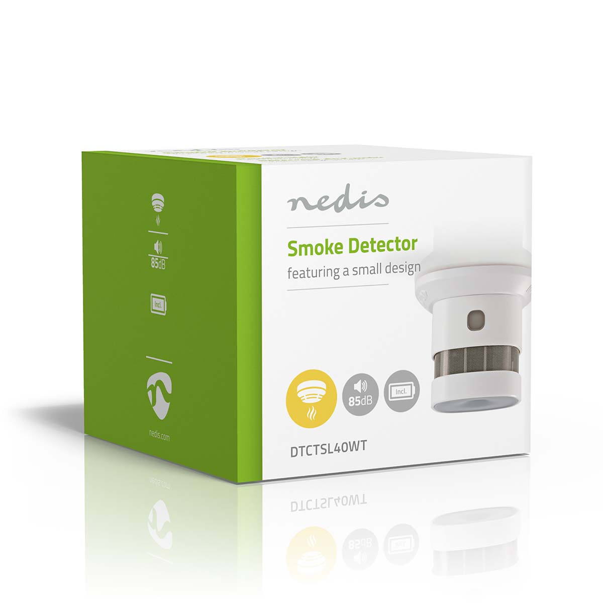 Detektor dima na baterije sa alarmom NEDIS