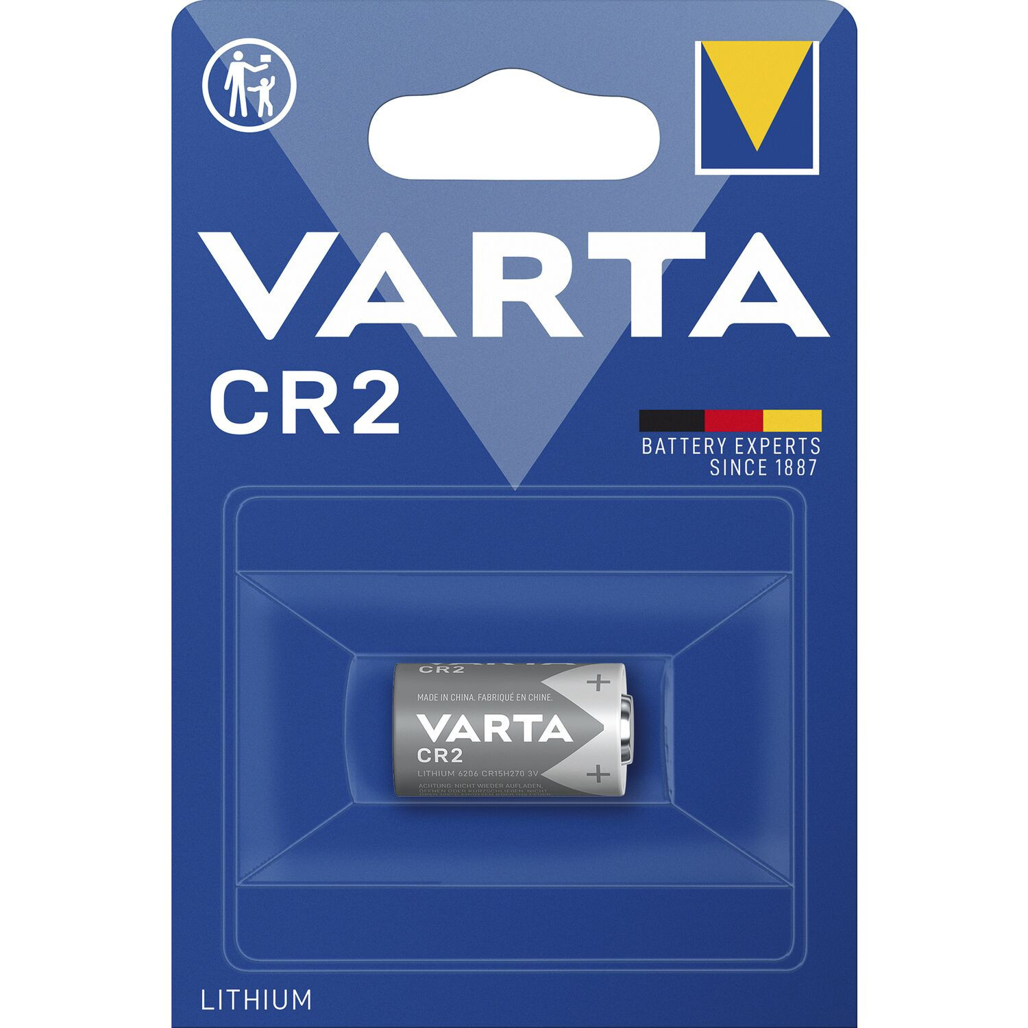 Baterija CR2 VARTA