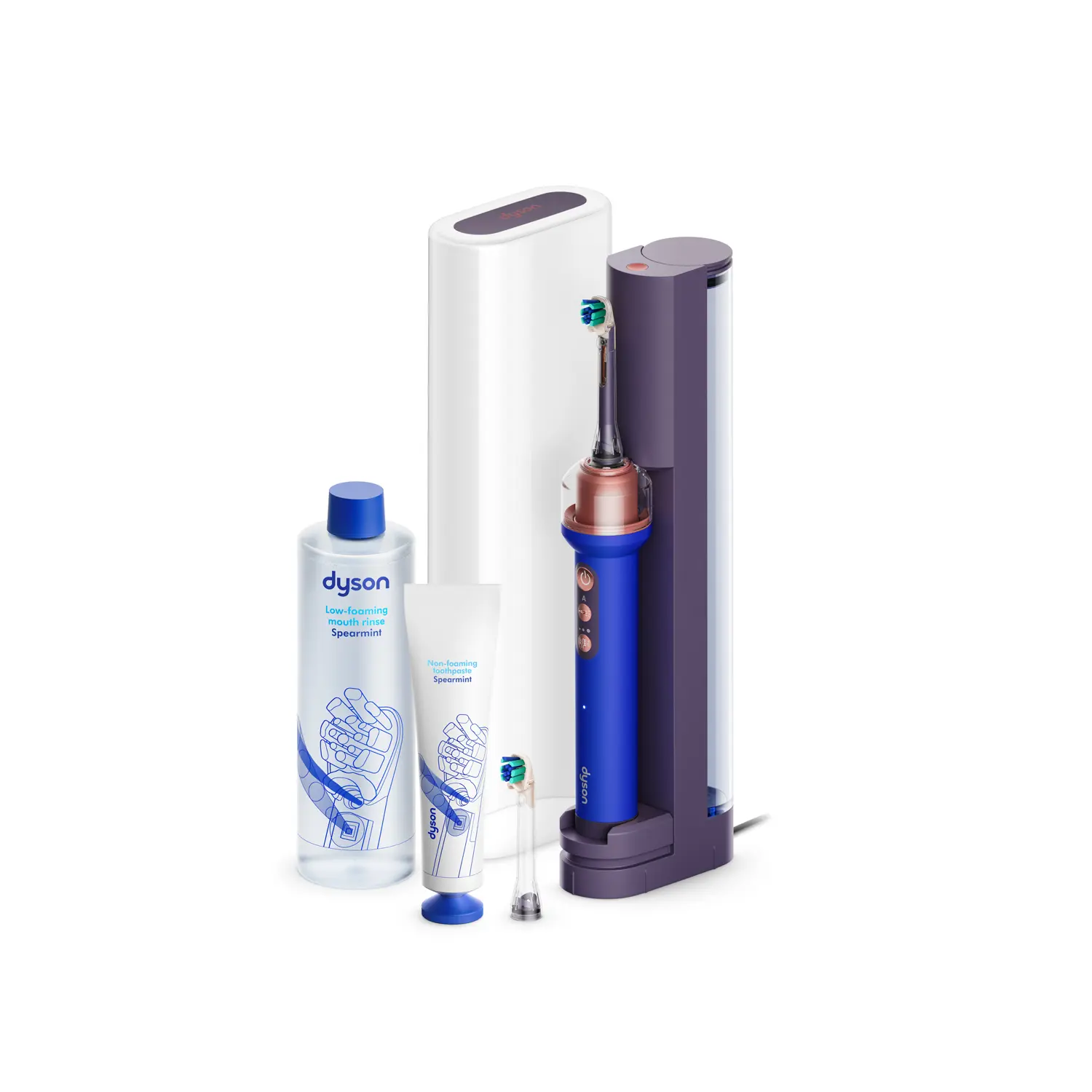Električna četkica za zube DYSON CameraJet™ s tekućim „koncem” Ceramic ultra blue - slika 2