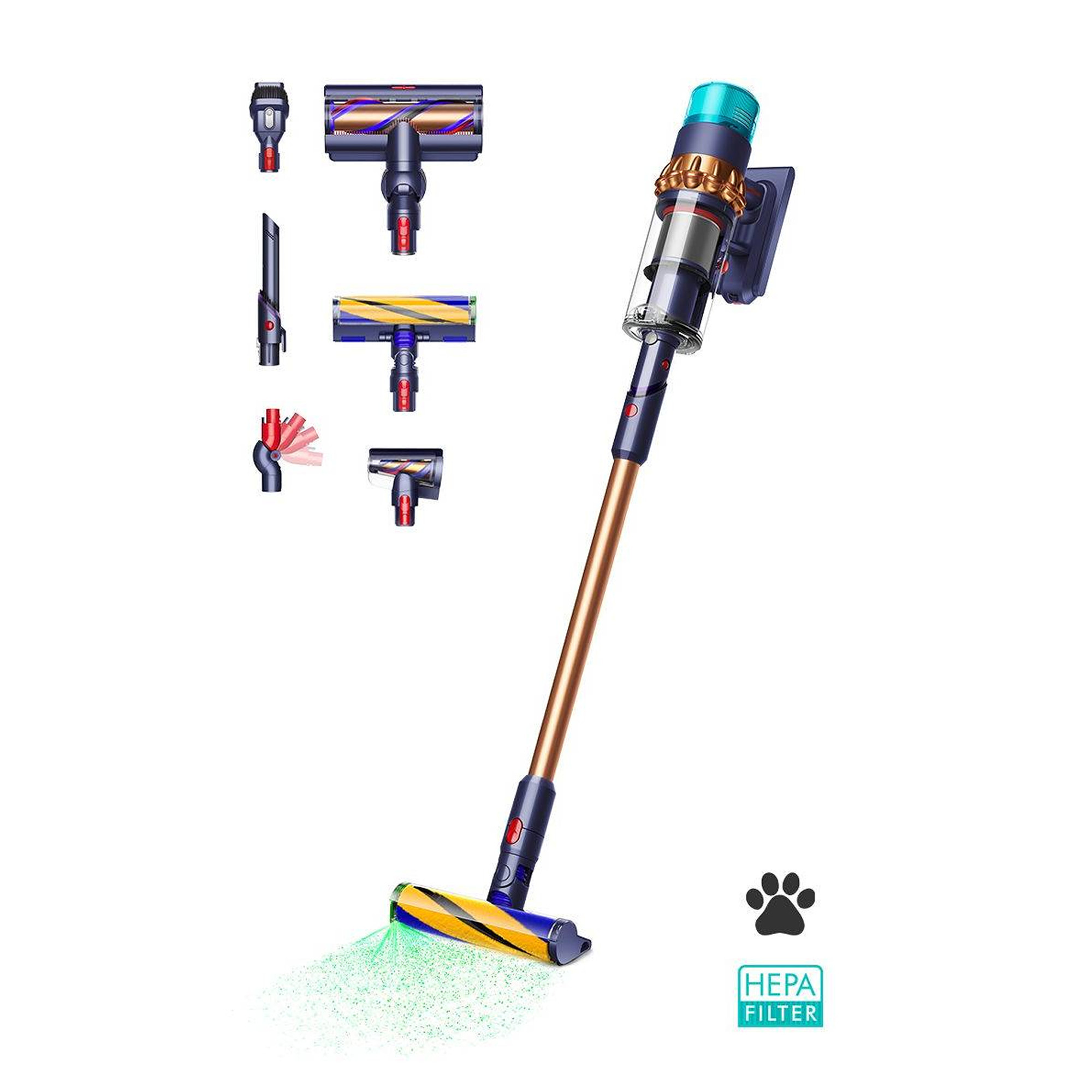 Bežični usisivač Dyson Gen5 Detect Absolute Prussian Blue/Bright Copper