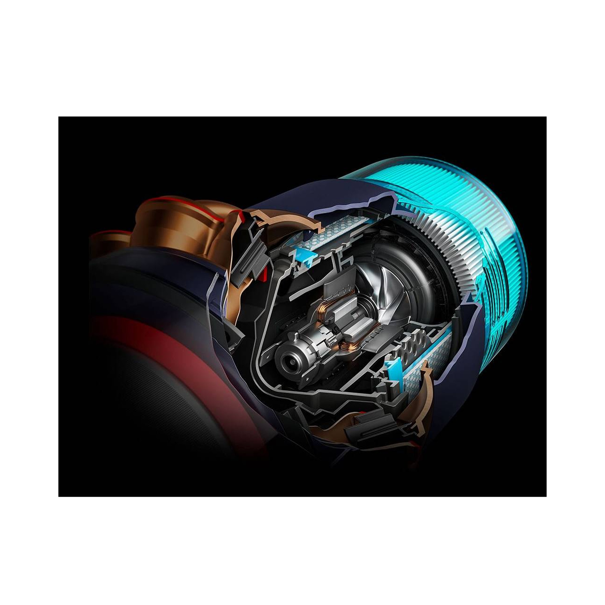 Bežični usisivač Dyson Gen5 Detect Absolute Prussian Blue/Bright Copper