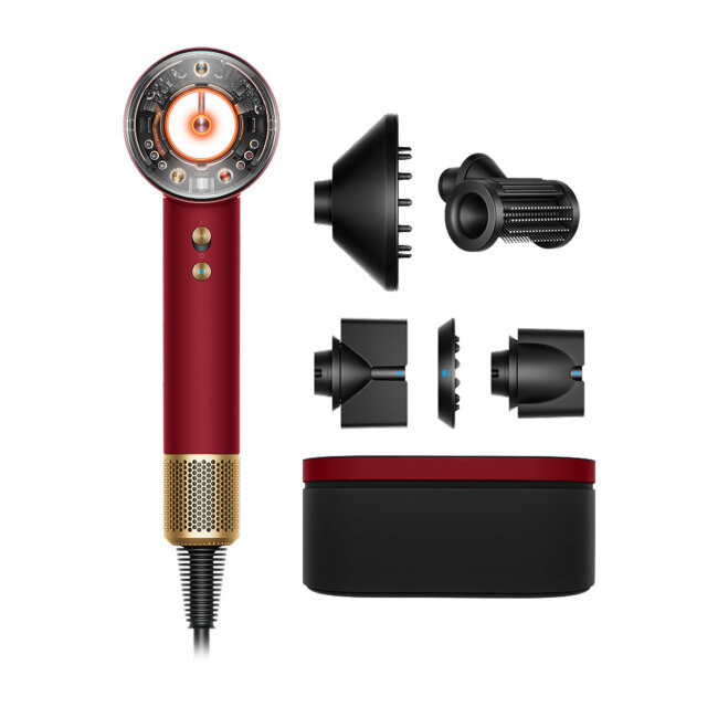 Fen za kosu DYSON Supersonic HD16 Nural Red Velvet/Gold Straight+Wavy