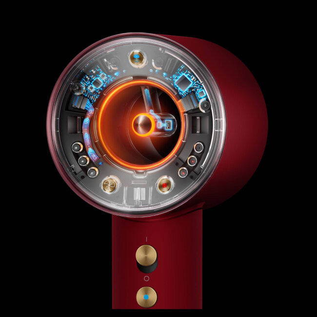 Fen za kosu DYSON Supersonic HD16 Nural Red Velvet/Gold Straight+Wavy
