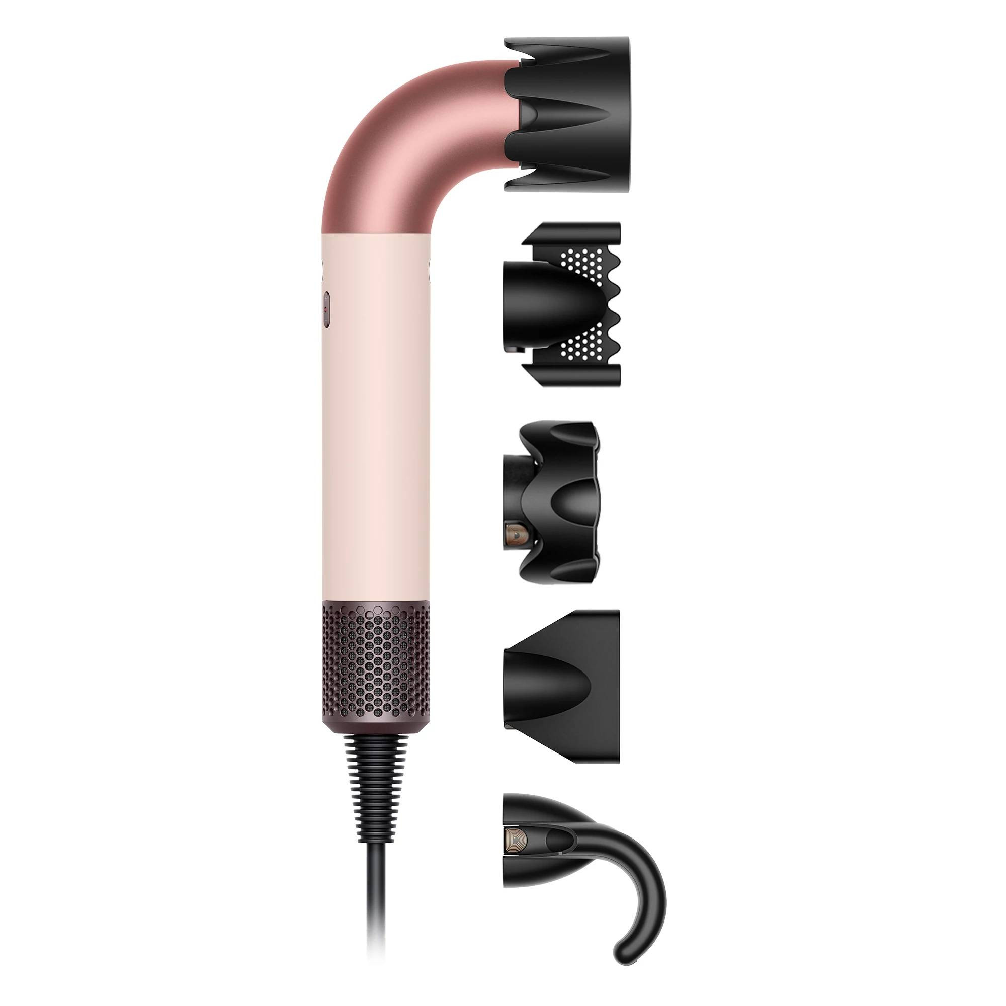 Fenza kosu DYSON Supersonic r HD17 Ceramic Pink/Rose Gold Straight+Wavy