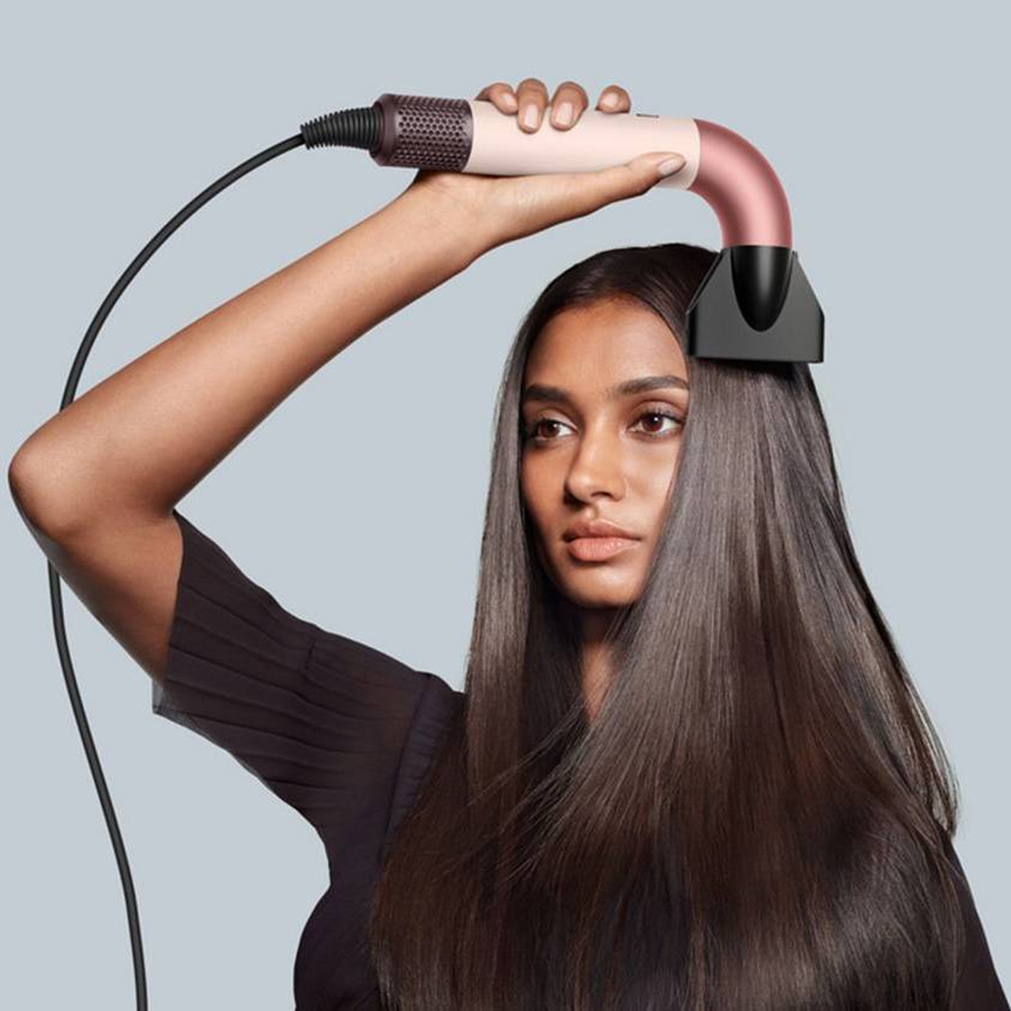 Fenza kosu DYSON Supersonic r HD17 Ceramic Pink/Rose Gold Straight+Wavy