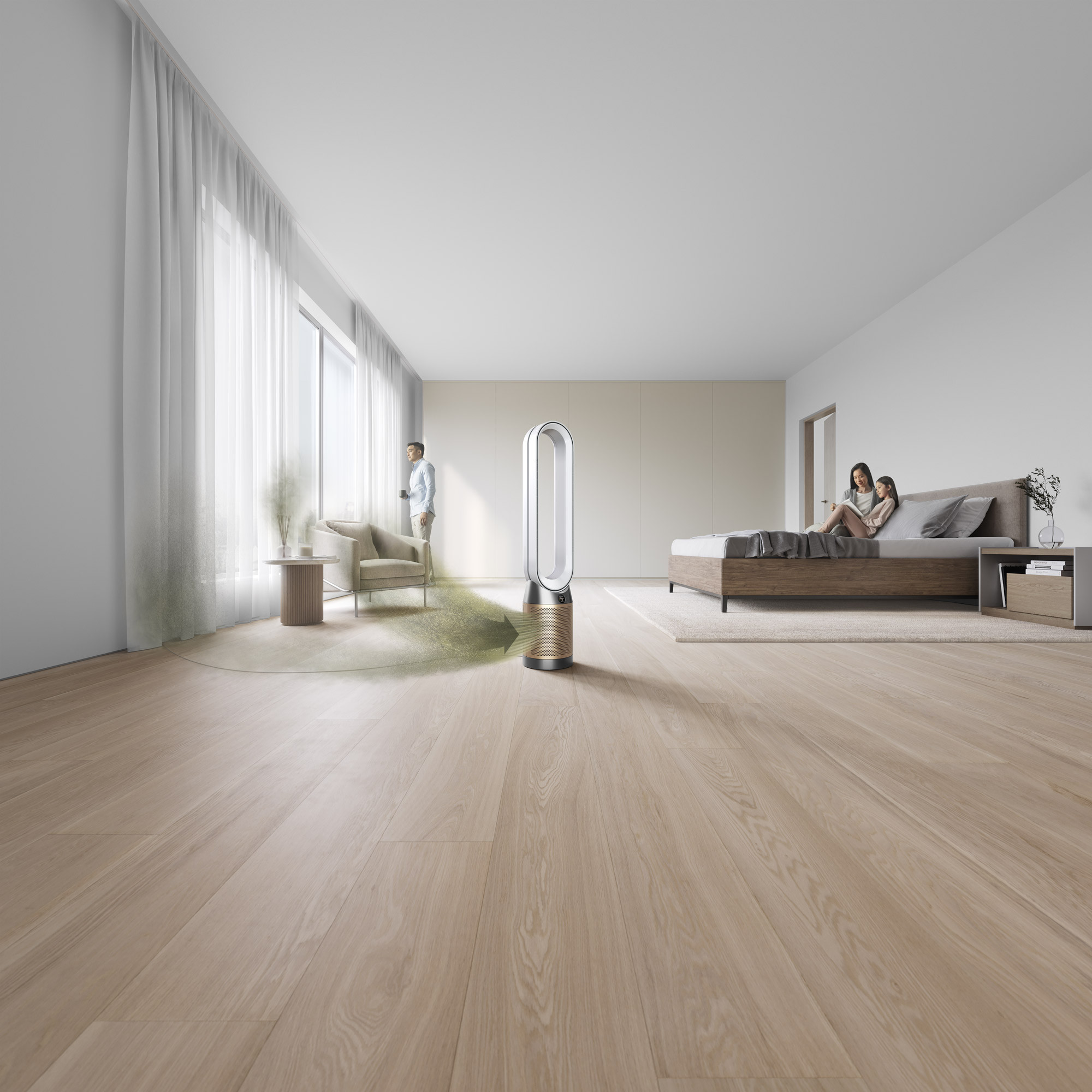 Pročiščivač DYSON Purifier Cool Formaldahyde TP09 White/Gold