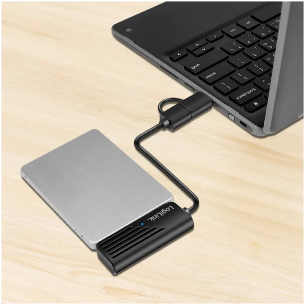 Adapter USB-A  USB-C 3.2 na SATA 2.5 HDD/SSD LOGILINK AU0062