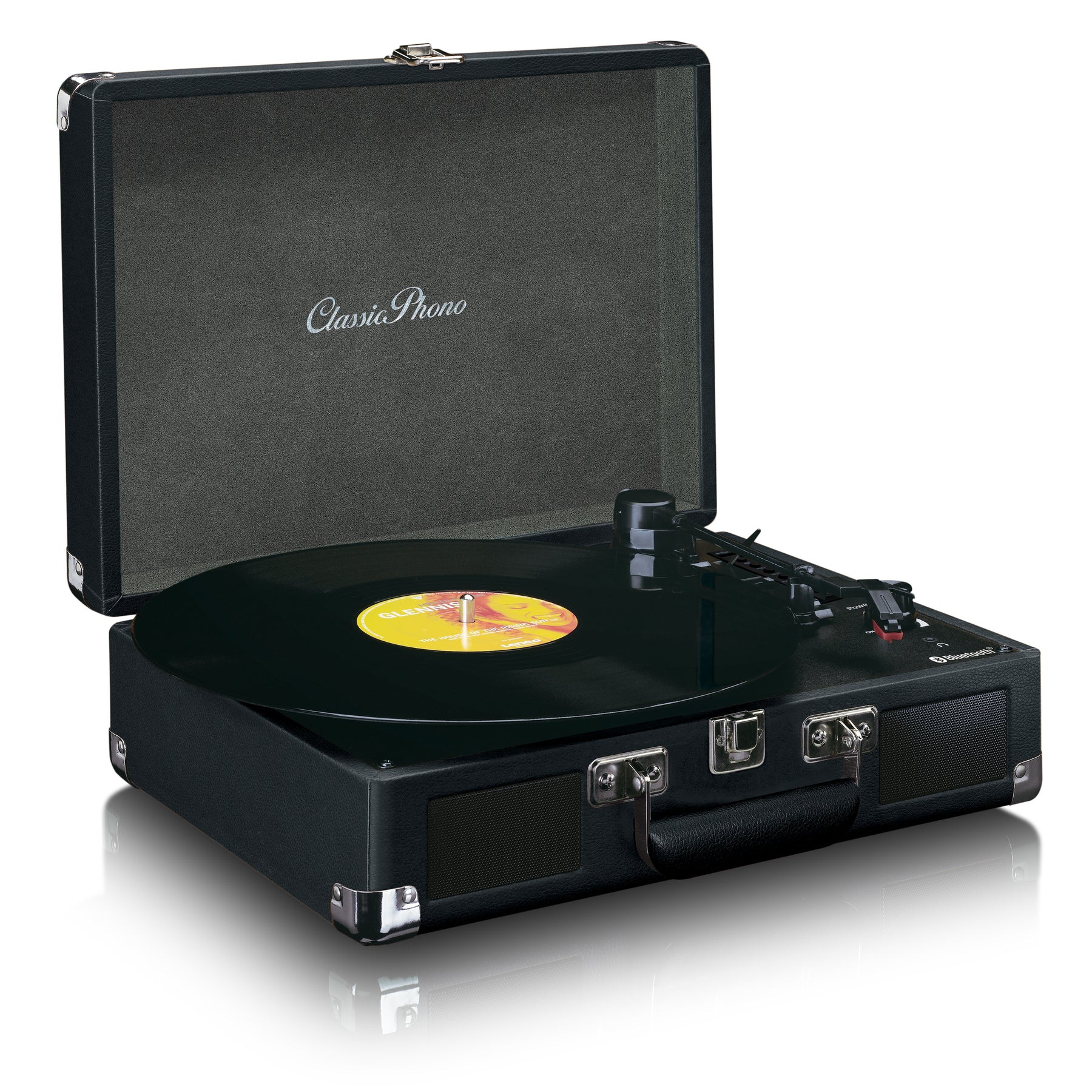 Elegantni retro gamofon sa USB snimačem LENCO TT-115BK