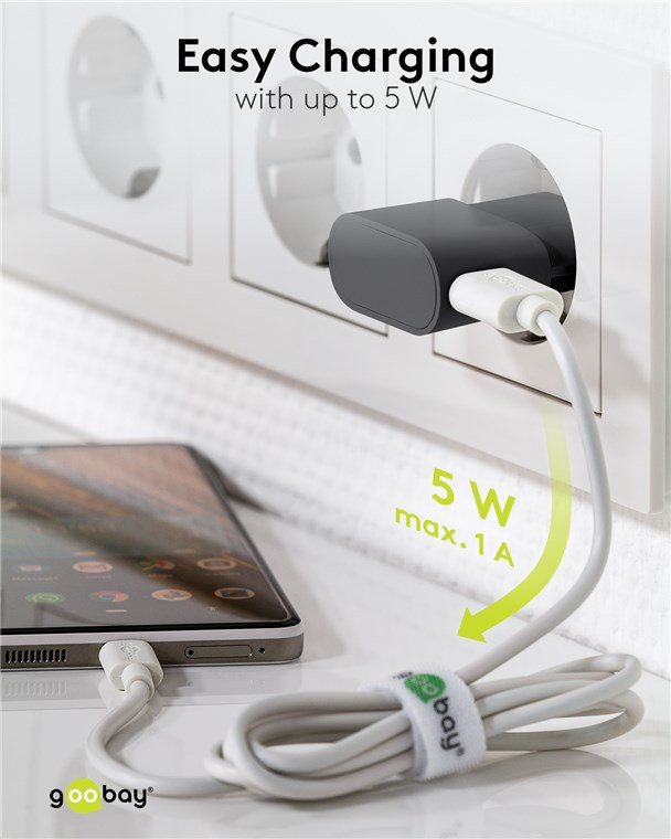 Punjač Goobay  USB-A 5W