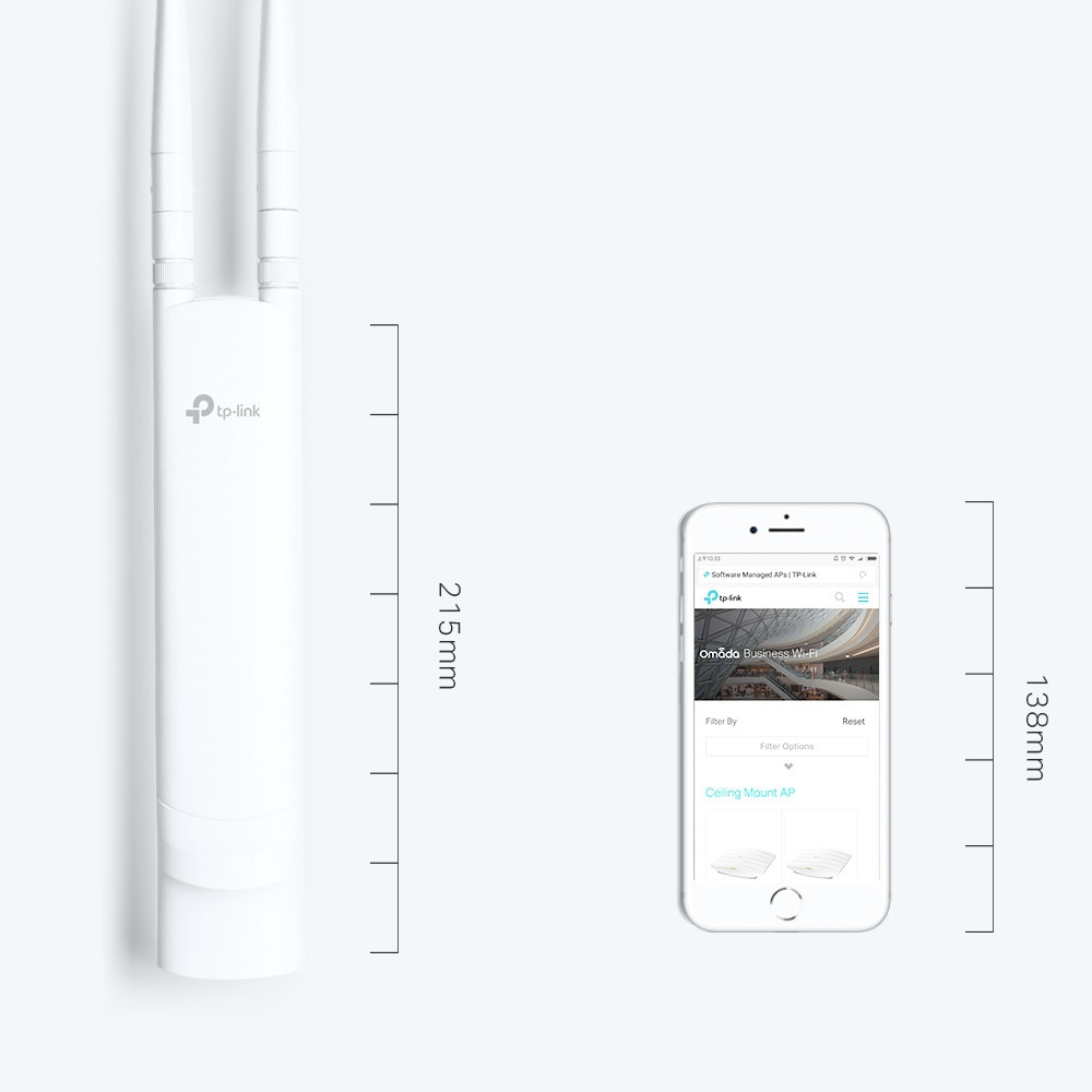 Wi-Fi acces point TP-LINK EAP110