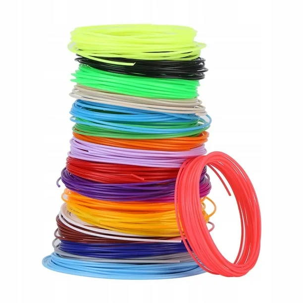 Filament za kreativnu 3D olovku 1.75mm 5m SET 10/1 mix boja