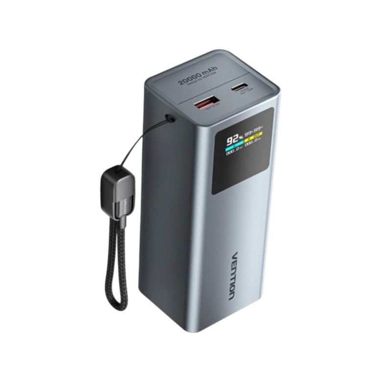 Moćni prijenosni punjač powerbank sa displejom i USB 100W 20000mAh VENTION - slika 2