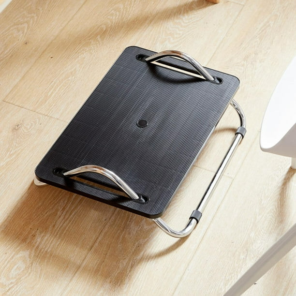 Ergonomski podesivi oslonac za noge crni