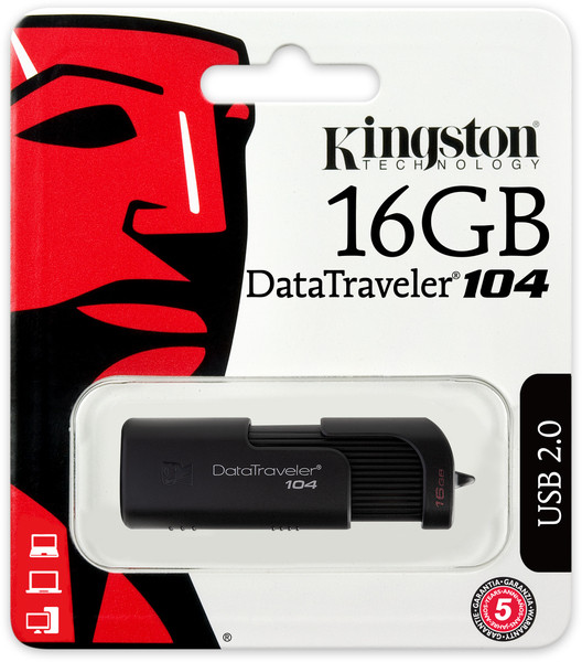 USB stick flash drive 16GB KINGSTON DT104