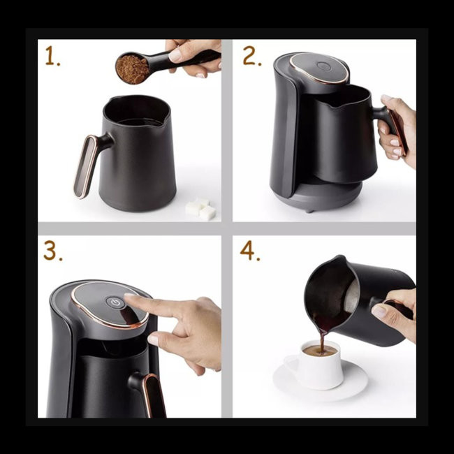 Kuhalo za tursku kafu ELIT TCM-22