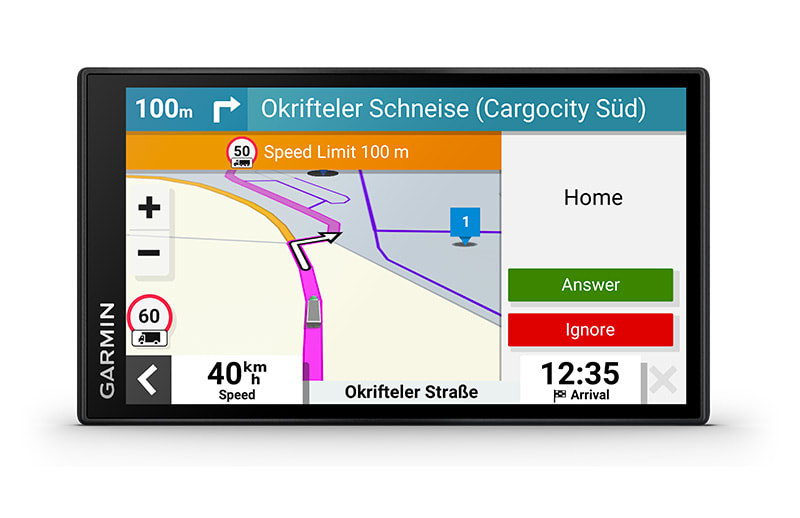 Navigacija za kamion GARMIN Dezl LGV 610 Europa ima hands-free pozivi