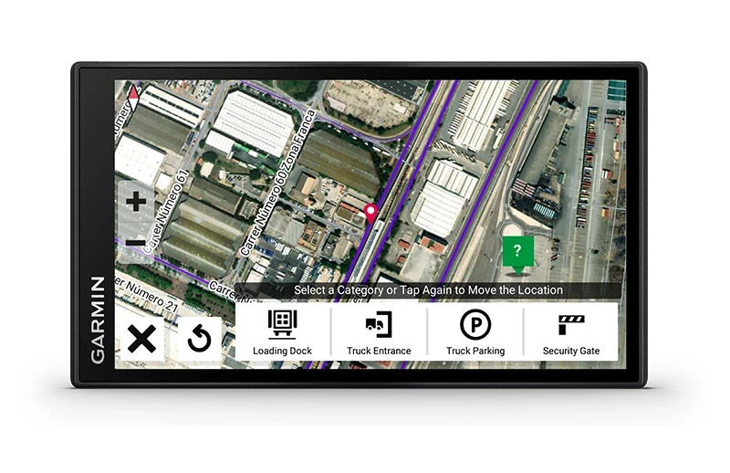 Navigacija za kamion GARMIN Dezl LGV 610 Europa prilagodite svoj dolazak na odredište