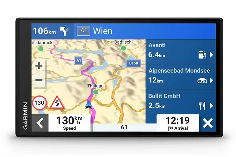 Auto navigacija GARMIN Drivesmart 76 MT-S šalje upozorenja vožacu za sigurniju vožnju