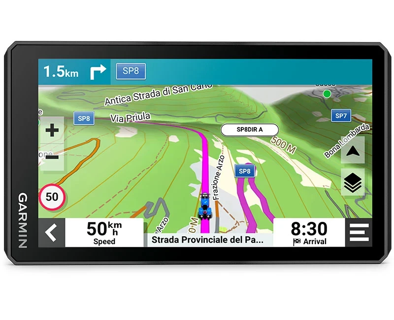 Navigacija za motor GARMIN Zumo XT2 MT-S Europa jednostavno prebacivanje između mape