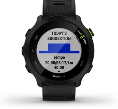 Pametni sat GARMIN Forerunner 55 Aqua preporučene vježba dana