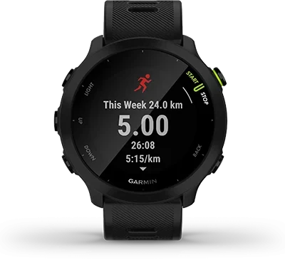 Pametni sat GARMIN Forerunner 55 Aqua možete preneti aktivnost u aplikaciji Garmin Connect