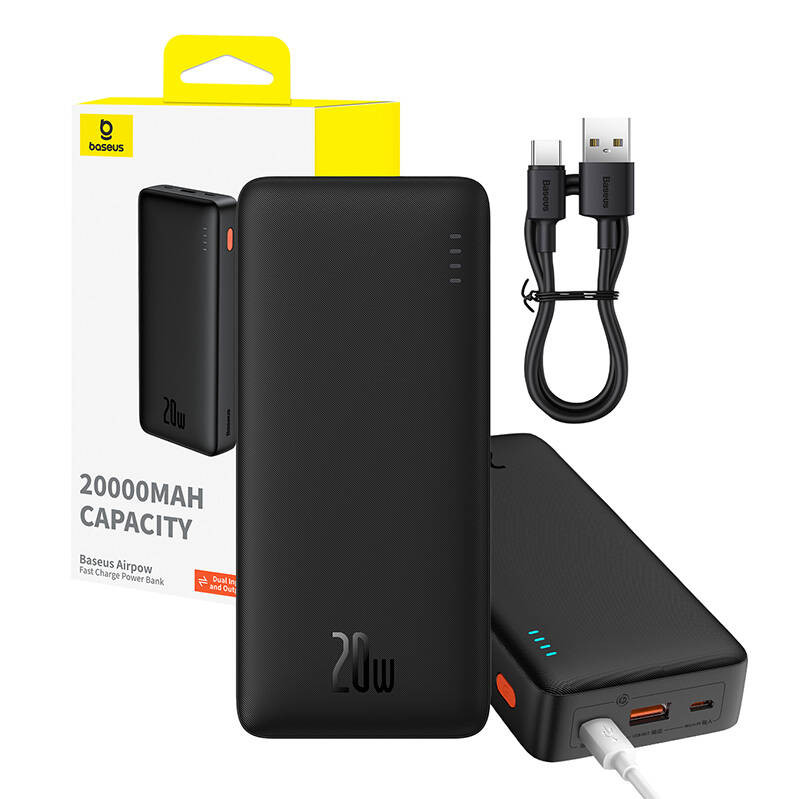 Prijenosni punjač powerbank BASEUS AirPow 20W 20000mAh