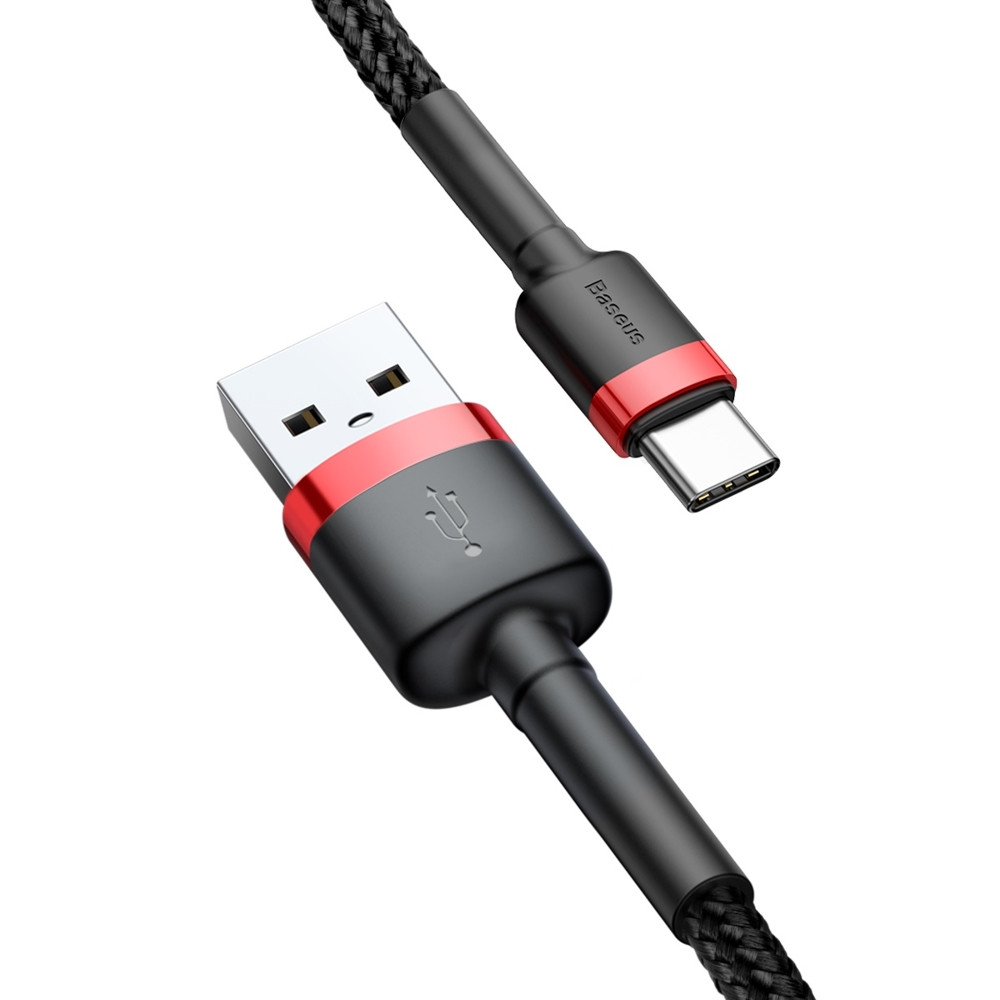 Kabal USB-A na USB-C BASEUS 0.5m crveni crni