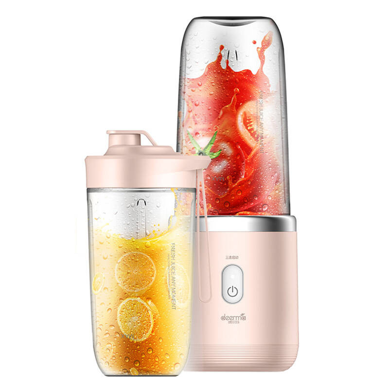 Prijenosni moćni blender DEERMA Juice NU05 rozi