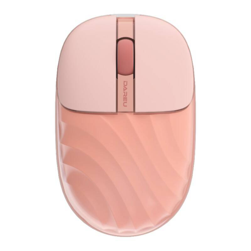 Bežični miš DAREU LM135D pink