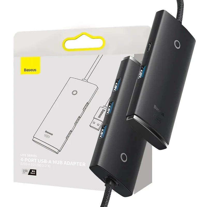 USB-A HUB BASEUS 4u1 1m