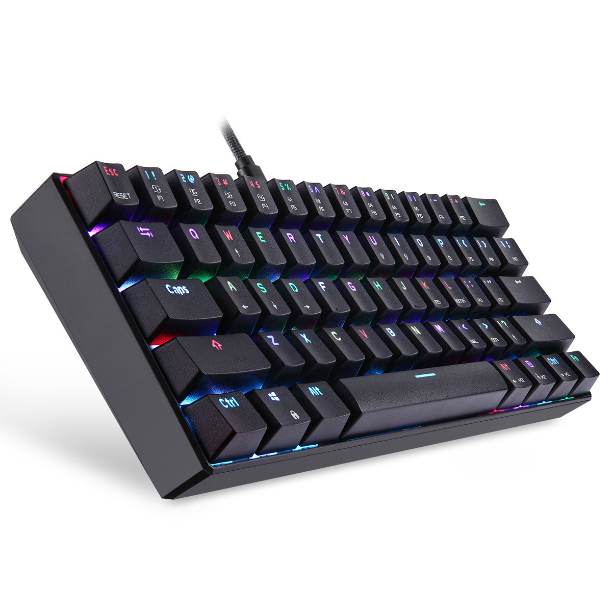 Gaming RGB tastatura MOTOSPEED CK61 crna