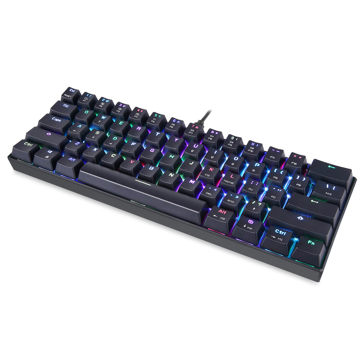 Gaming RGB tastatura MOTOSPEED CK61 crna