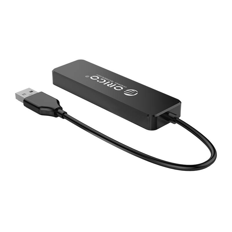 OTG HUB USB-A ORICO FL01-BK-BP 4u1 30cm