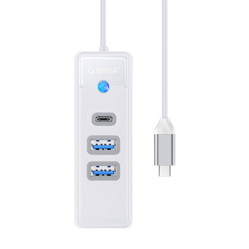 OTG USB-C HUB ORICO PWC2U-C3 3u1 15cm bijeli